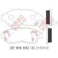 FMSI D562 car brake pad for Toyota